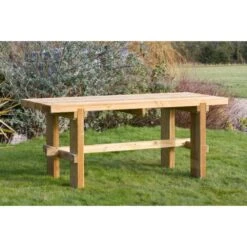 Zest 4 Leisure Rebecca Wooden Table & 2 Bench Set -Water N Plants Sales Store 30165813 2