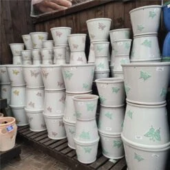 Woodlodge 38cm Butterfly Mix Pot (Choice Of 3) 9 Woodlodge 38cm Butterfly Mix Pot (Choice Of 3) -Water N Plants Sales Store 30179012 4