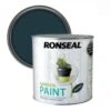 Ronseal 2.5 Litre Blackbird Garden Paint 2 Ronseal 2.5 Litre Blackbird Garden Paint -Water N Plants Sales Store 5010214874309