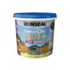 Ronseal 5 Litre Slate Grey Fence Life Plus Paint -Water N Plants Sales Store 5010214876297 ca406419 bfad 4d30 b346 5e8518d23268