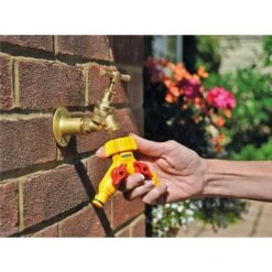 Hozelock Dual Tap Connector -Water N Plants Sales Store 5010646057042 4