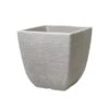 Stewarts 38cm Grey Square CotswoldPlanter -Water N Plants Sales Store 5011431141793