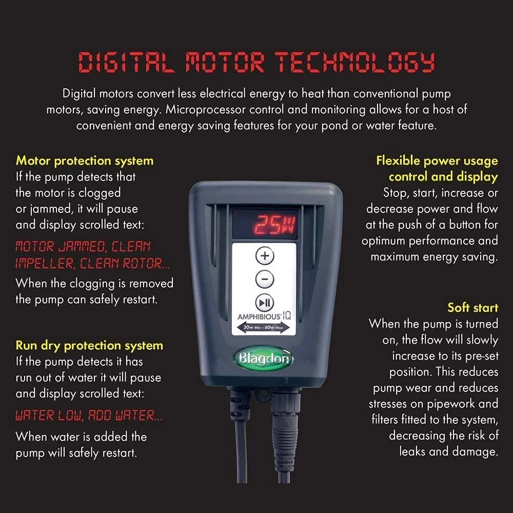 Blagdon Amphibious IQ 2250-4500 Pond Pump 5 Blagdon Amphibious IQ 2250-4500 Pond Pump - Image 3