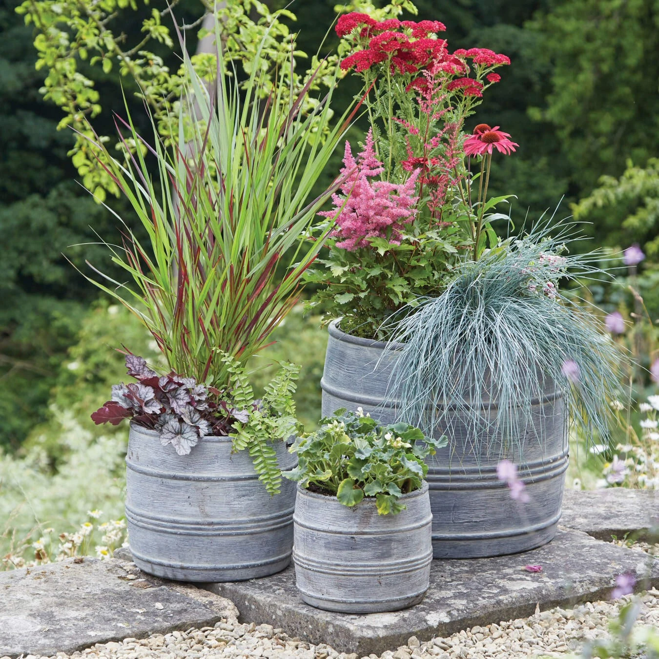 Woodlodge 23cm Milk Churn Planter 4 Woodlodge 23cm Milk Churn Planter - Image 2