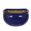 Woodlodge 26cm Blue Glazed Blossom Wall Pot -Water N Plants Sales Store 5021346436006