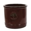 Woodlodge 30cm Glazed Red Heritage Cylinder Pot -Water N Plants Sales Store 5021346501629
