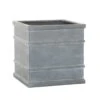 Woodlodge 32cm Grey Wotton Square Pot -Water N Plants Sales Store 5021346503029