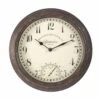 Outside In 12" Bickerton Wall Clock & Thermometer -Water N Plants Sales Store 5050642006187 3d57ad90 ebe8 4598 8a98 7449d4f6a0ab