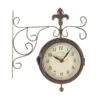 Outside In 5.5" York Double-Sided Station Clock & Thermometer -Water N Plants Sales Store 5050642006293