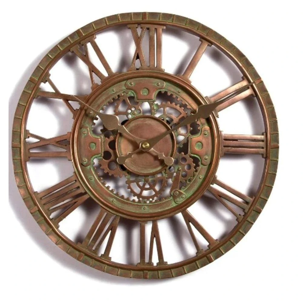Outside In 12" Bronze Newby Wall Clock 3 Outside In 12" Bronze Newby Wall Clock