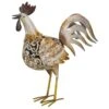 Smart Solar 45cm Metal Cockerel Silhouette