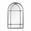La Hacienda 100cm Black Arched Arundel Indoor/Outdoor Mirror -Water N Plants Sales Store 5055025559083 2b5636a9 fb88 4ac7 ac59 50c208fce402