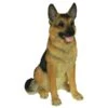 Vivid Arts 55cm Sitting Alsatian Dog - XRL-GSHE-A -Water N Plants Sales Store 5055195022479