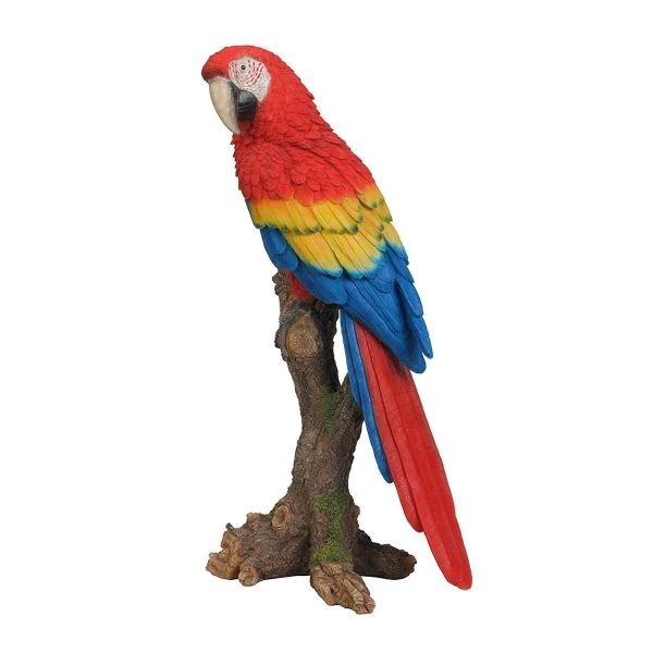 Vivid Arts 38cm Red Macaw Perched - XRL-MCW5-B 3 Vivid Arts 38cm Red Macaw Perched - XRL-MCW5-B