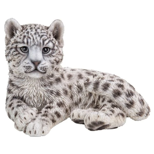 Vivid Arts 26cm Snow Leopard Cub - XRL-SLEP-B 3 Vivid Arts 26cm Snow Leopard Cub - XRL-SLEP-B