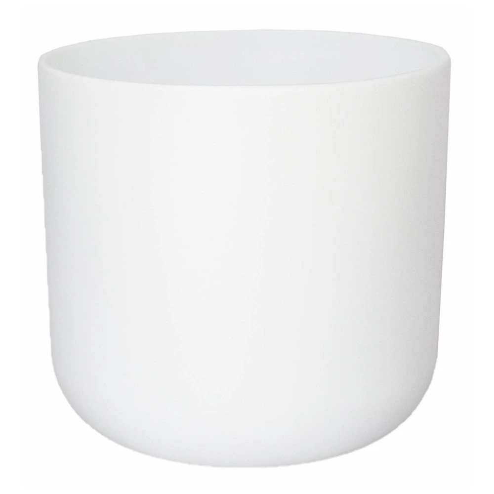 Ivyline 18.5cm White Lisbon Planter 3 Ivyline 18.5cm White Lisbon Planter