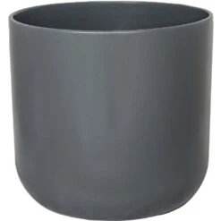 Ivyline 24cm Charcoal Lisbon Planter
