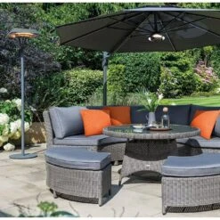 Kettler Kalos 195cm Universal Floor Standing Patio Heater -Water N Plants Sales Store 5057229743176 3