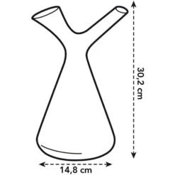 Elho 1.7 Litre Warm Grey Plunge Watering Can -Water N Plants Sales Store 8711904302726 3