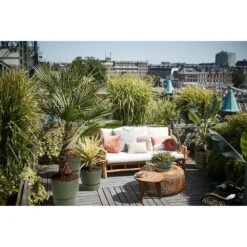 Elho 25cm Leaf Green Greenville Round Planter -Water N Plants Sales Store 8711904332433 5