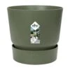 Elho 25cm Leaf Green Greenville Round Planter -Water N Plants Sales Store 8711904332433 4f576c01 caaf 4132 ab5a 13b7e956b23f
