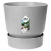 Elho 25cm Living Concrete Greenville Round Planter -Water N Plants Sales Store 8711904345716 848522f6 570f 4556 aeca 8f5ed49f3c50
