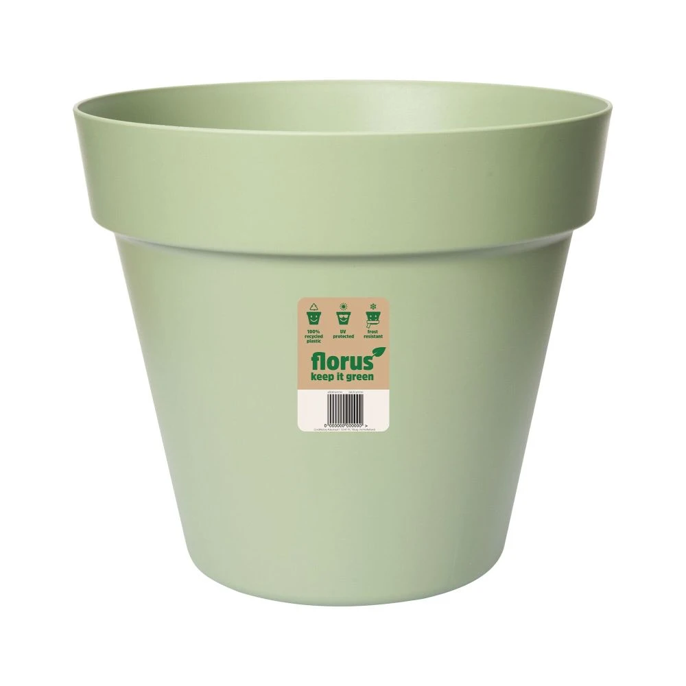 Elho 40cm Mint Green Paris Flower Pot 3 Elho 40cm Mint Green Paris Flower Pot